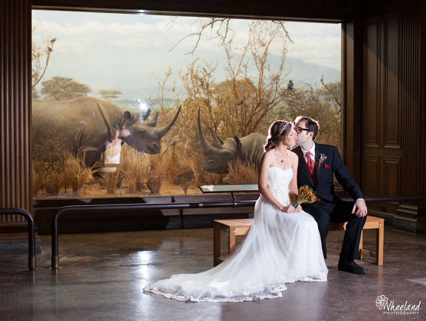 Los Angeles Natural History Museum Wedding Wheeland Photography