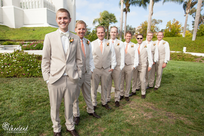 San Diego LDS Mormon Temple Wedding