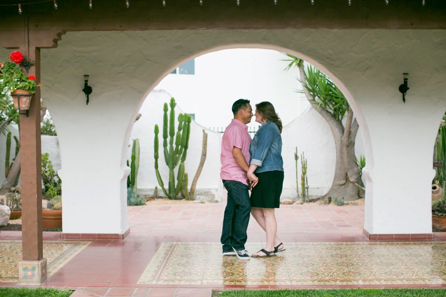 Casa Romantica San Clemente Engagement Wedding Photographer