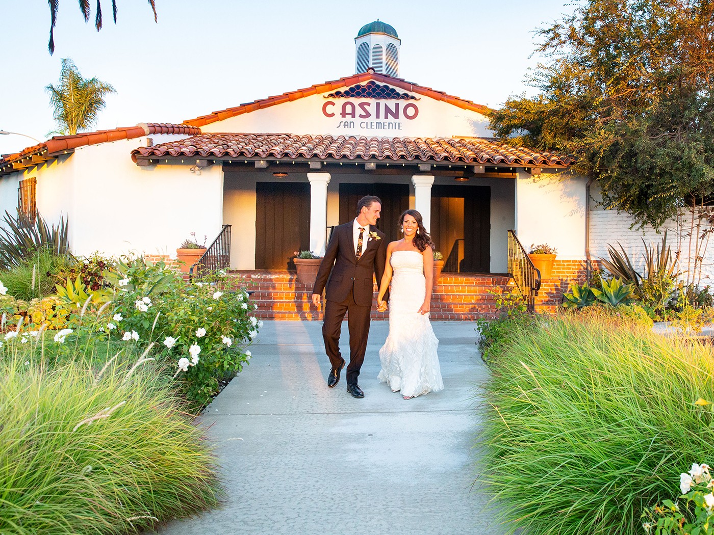 The casino san clemente wedding