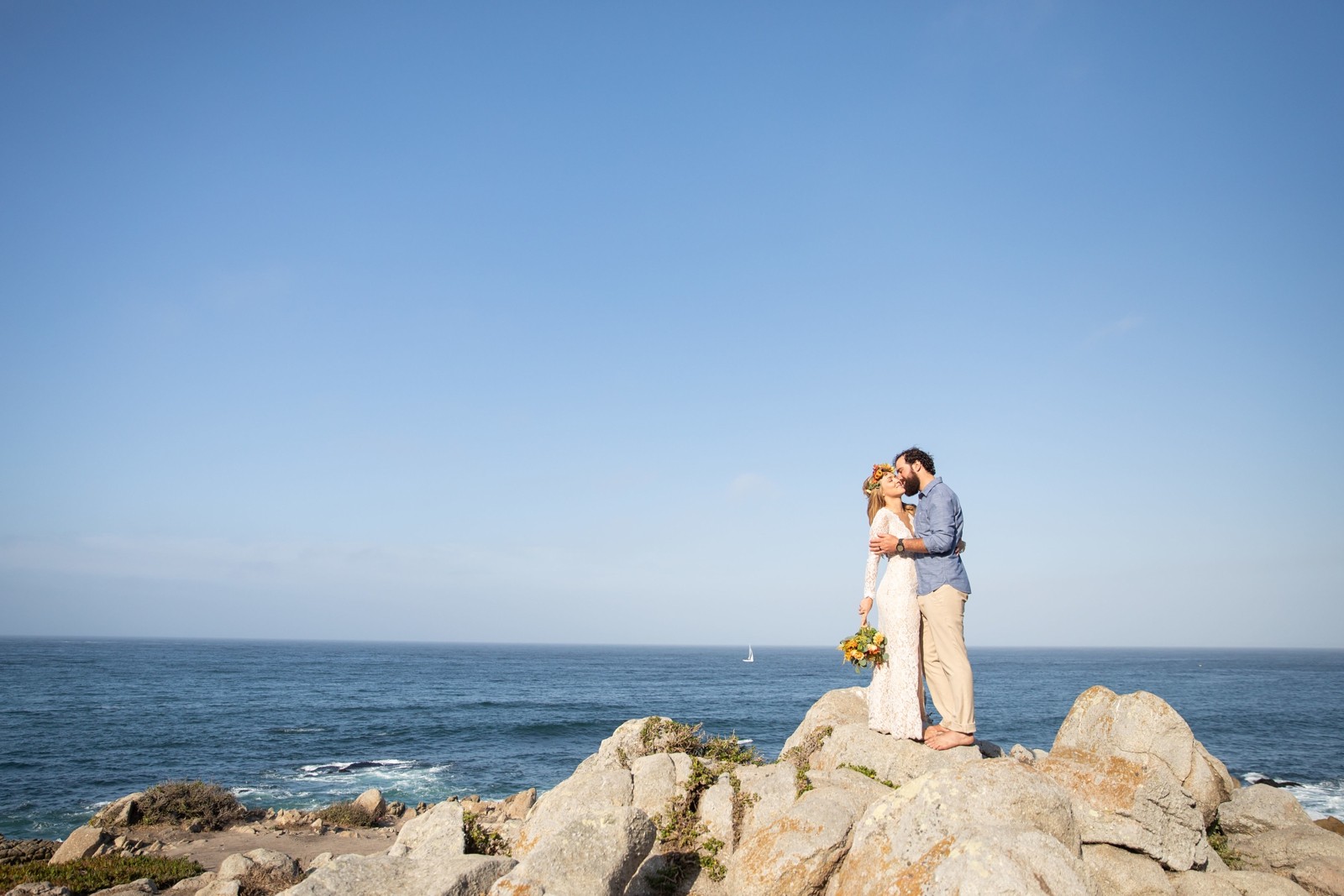 Monterey Beach Destination Wedding