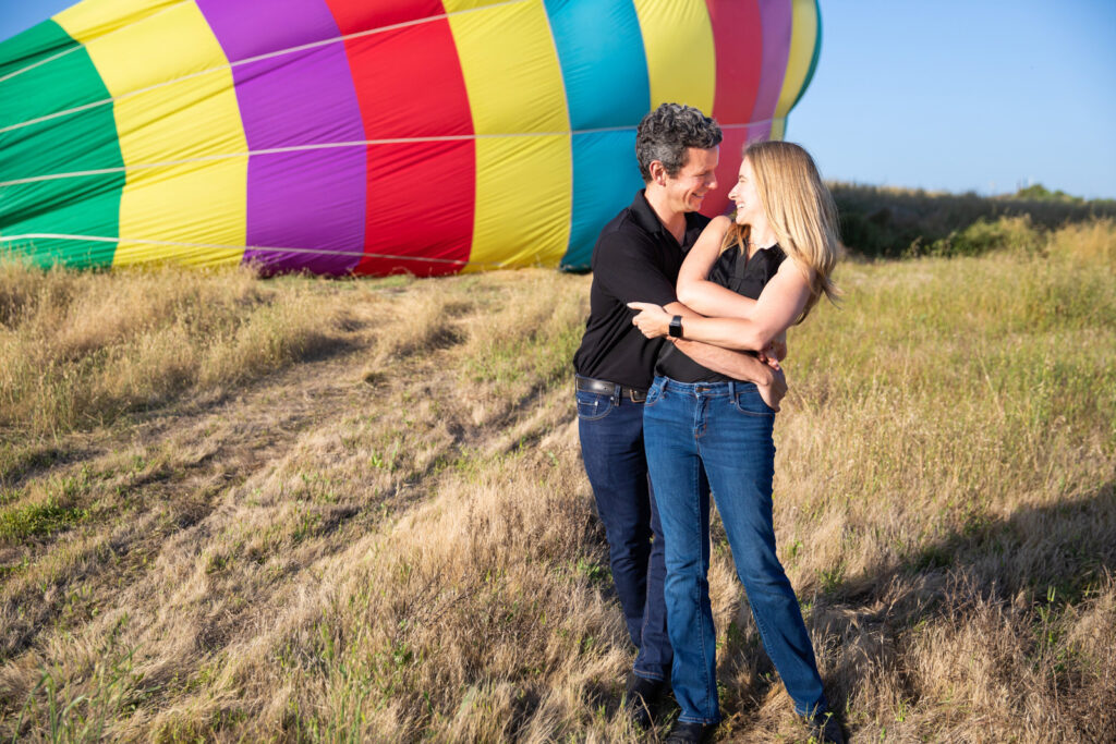 Hot Air Balloon Proposal Engagement