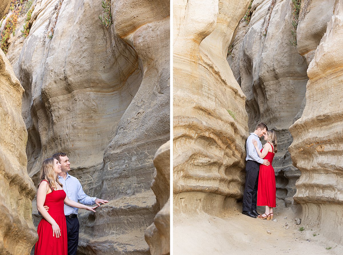 San Clemente Beach Engagement Portraits