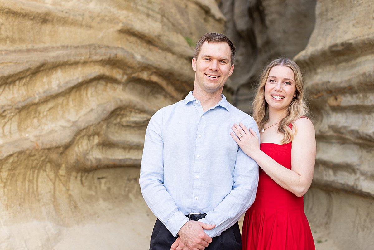 San Clemente Beach Engagement Portraits