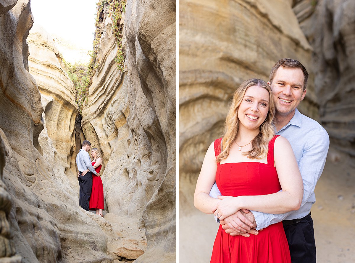 San Clemente Beach Engagement Portraits