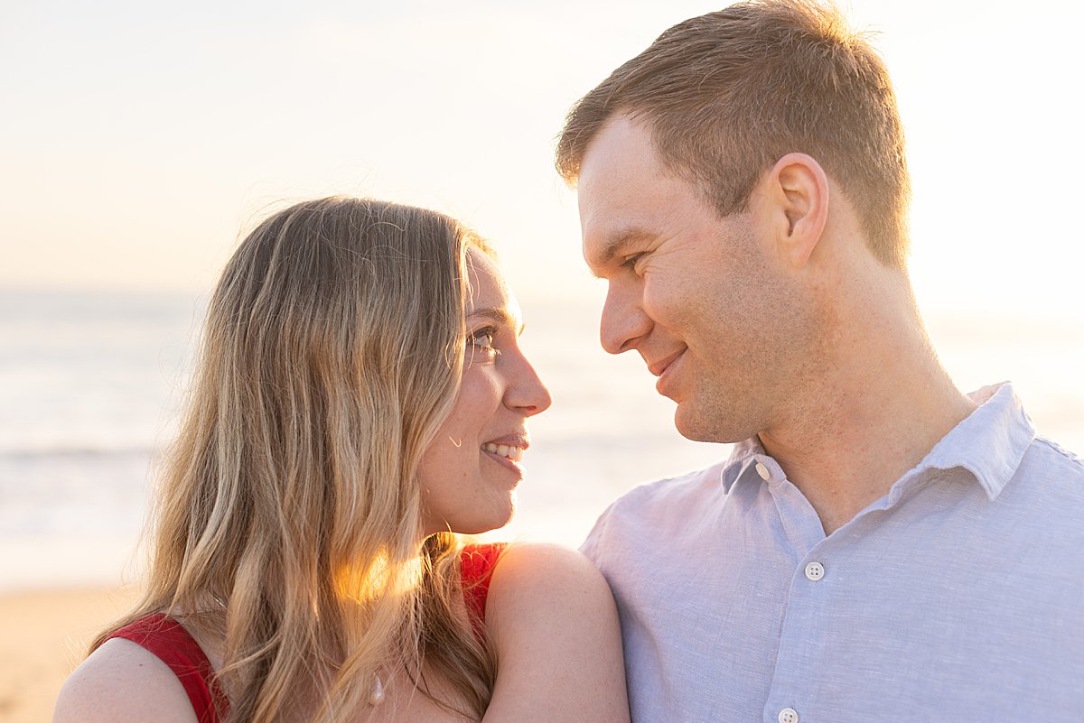 San Clemente Beach Engagement Portraits