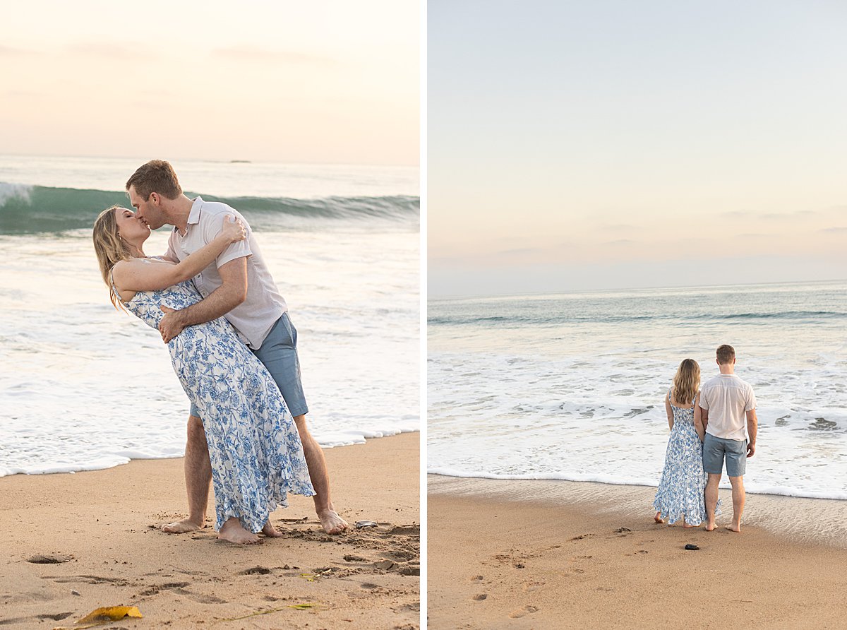 San Clemente Beach Engagement Portraits