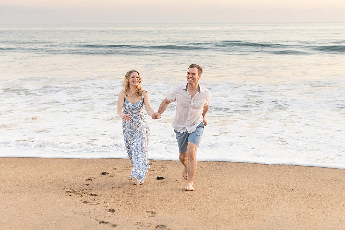 San Clemente Beach Engagement Portraits