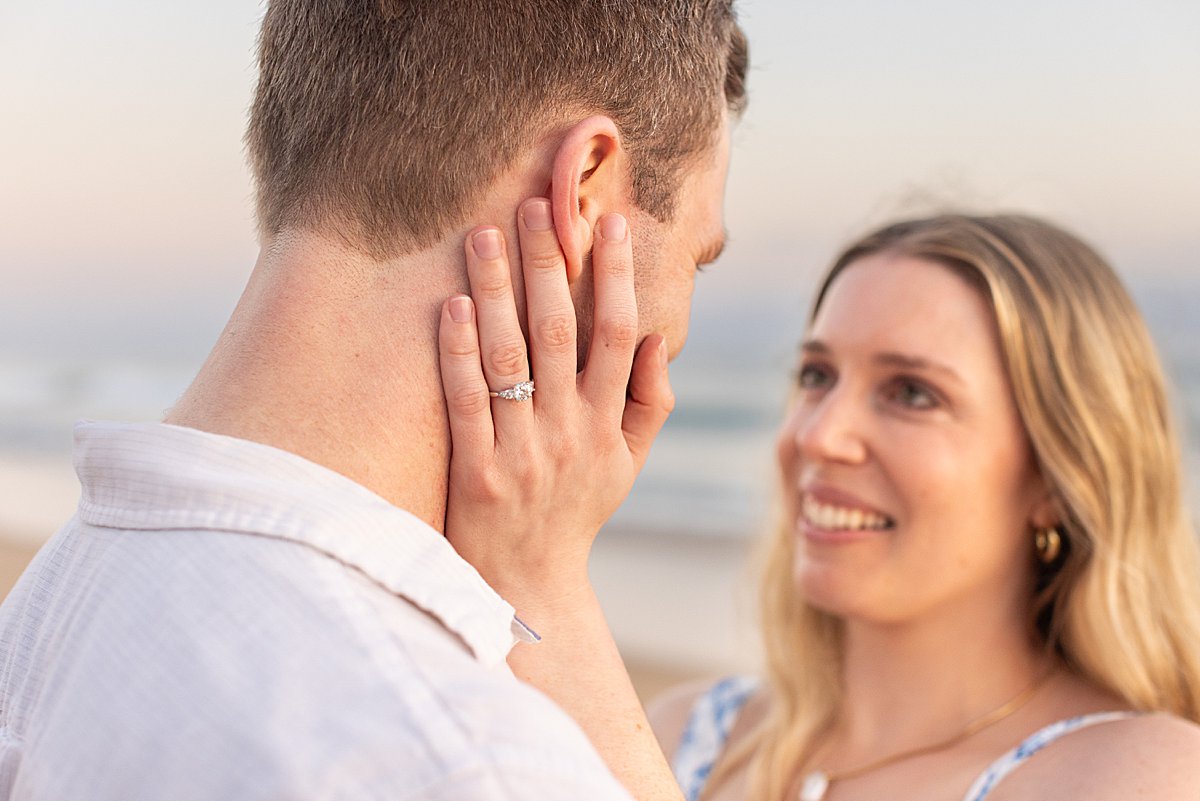 San Clemente Beach Engagement Portraits