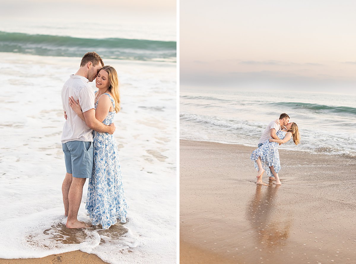 San Clemente Beach Engagement Portraits