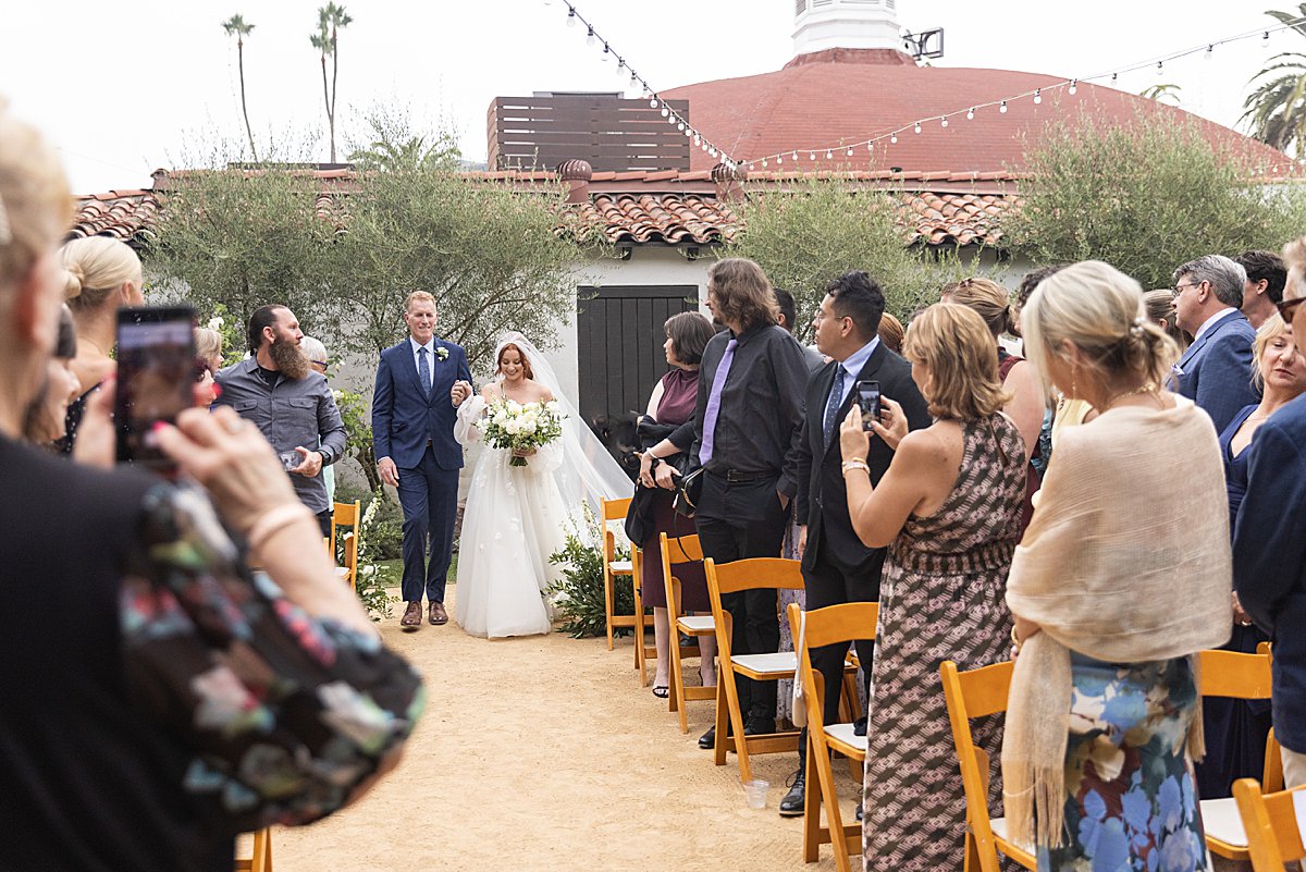 The Casino San Clemente Wedding