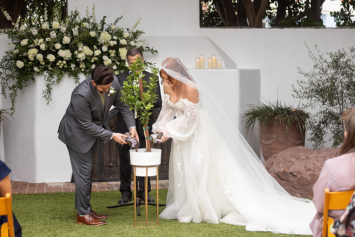 The Casino San Clemente Wedding