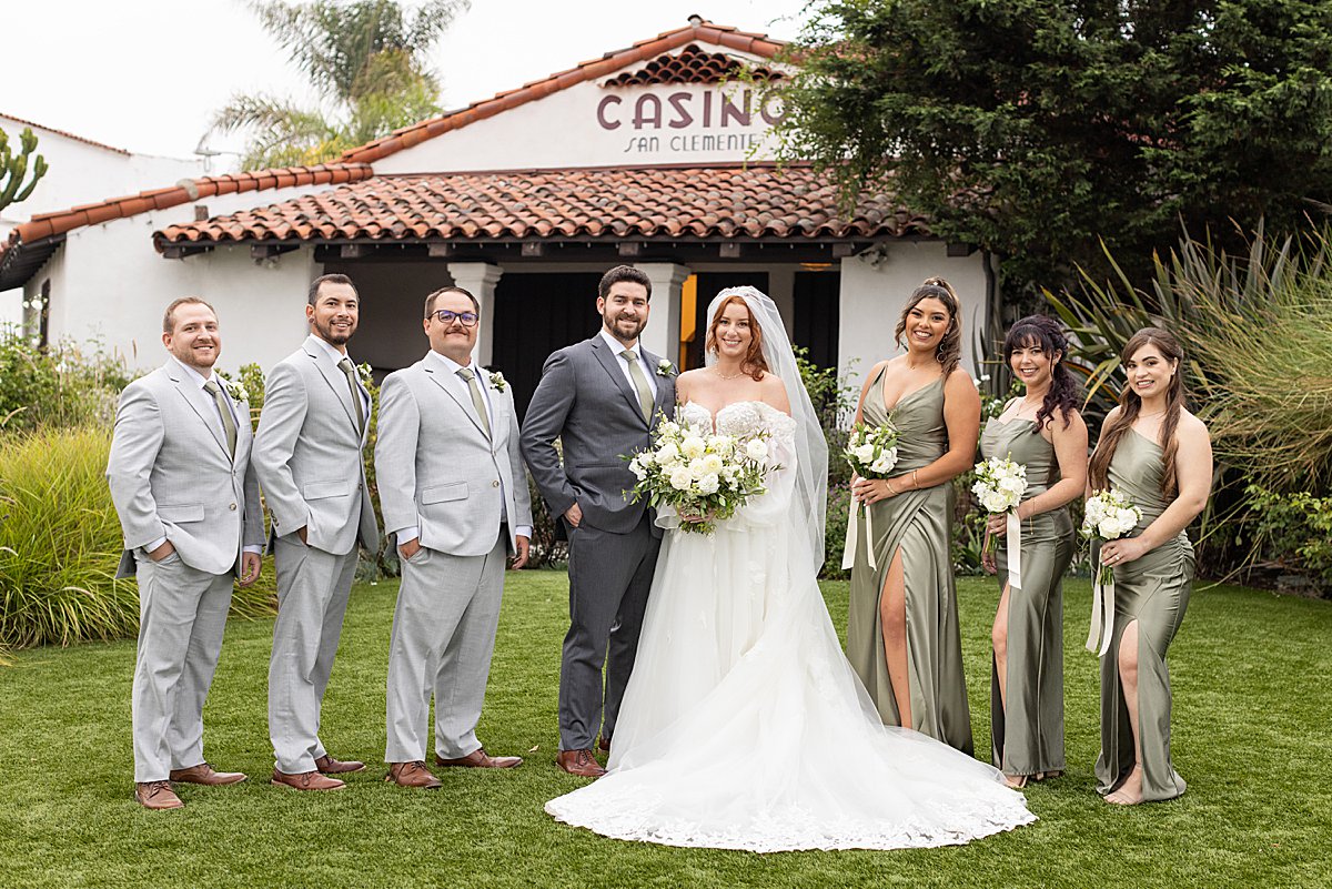 The Casino San Clemente Wedding