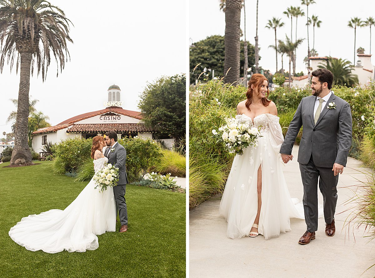 The Casino San Clemente Wedding