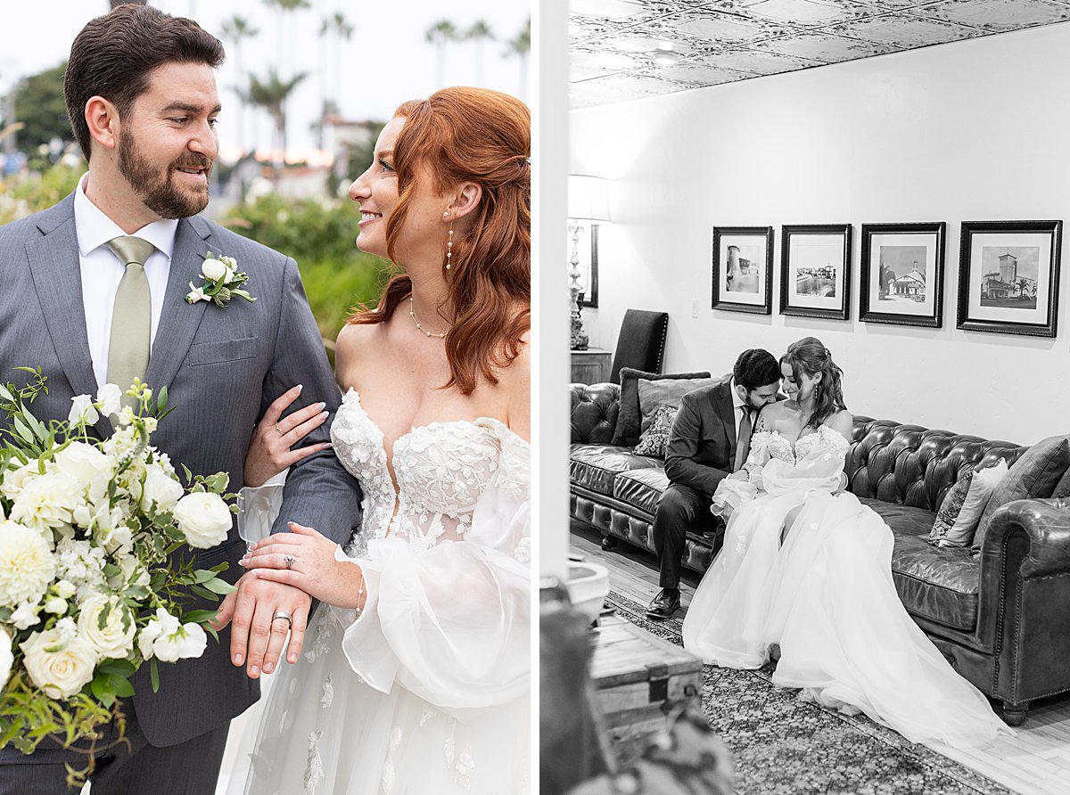 The Casino San Clemente Wedding